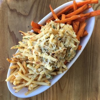 3 types of Gluten-free fries from The Counter Burger